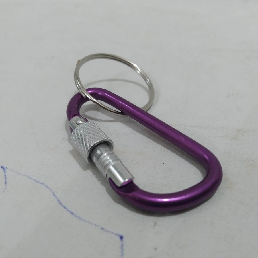Ganci Gatungan Kunci Carabiner Mini Key chain Motor warna random