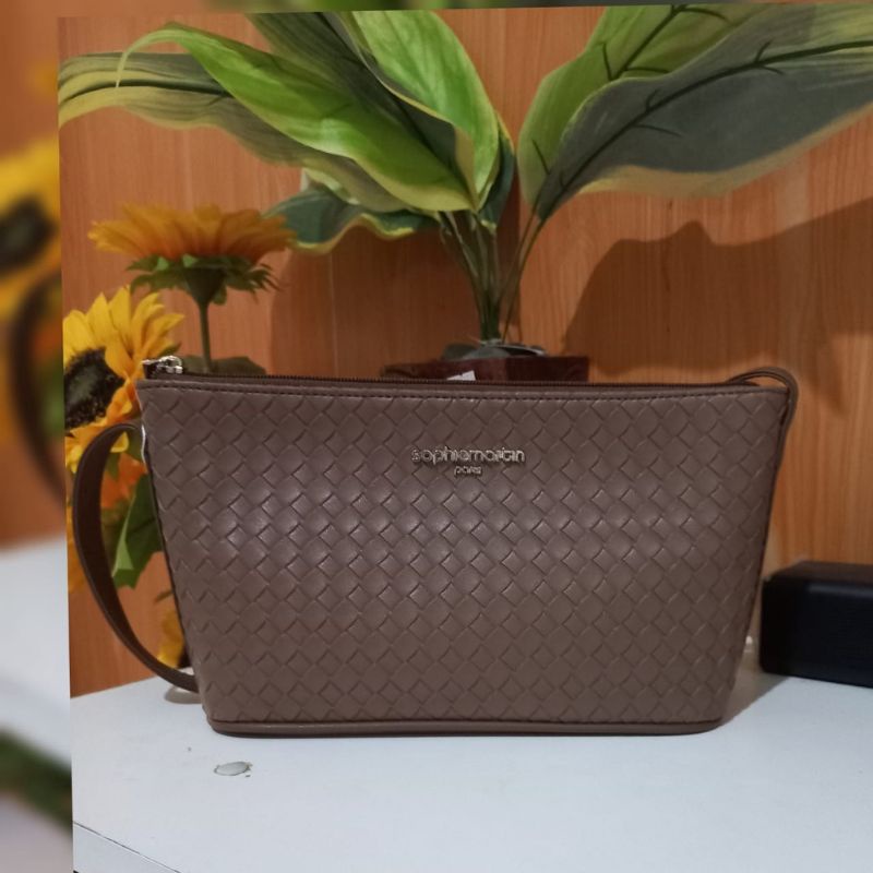 Tas Bahu Tas Jinjing Roena Mocca Shoulder bag Sophie Martin Paris
