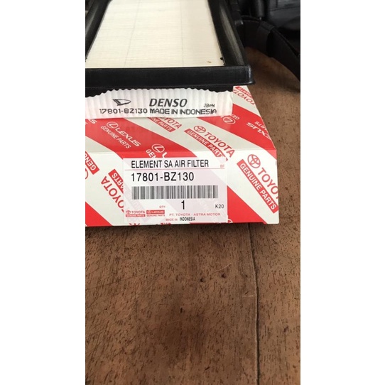 ➫ FILTER UDARA TOYOTA CALYA 1.200 cc 17801-BZ130 ✭