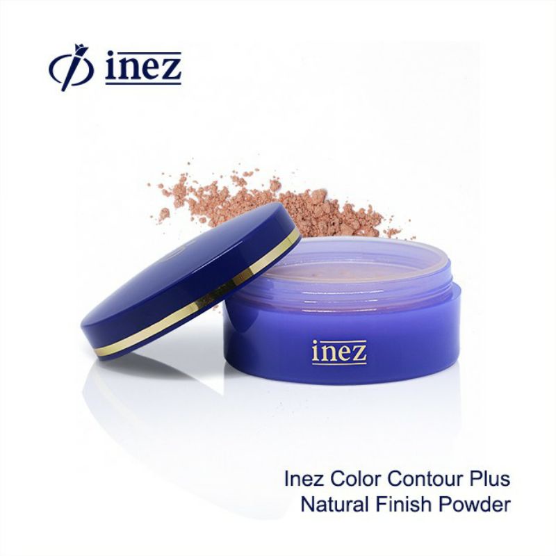INEZ Color Contour Plus Natural Finish Powder / Bedak Tabur