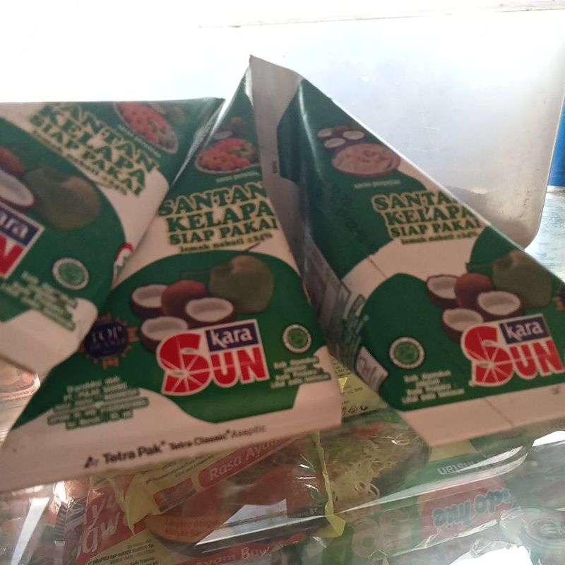 

Sun kara santan kelapa