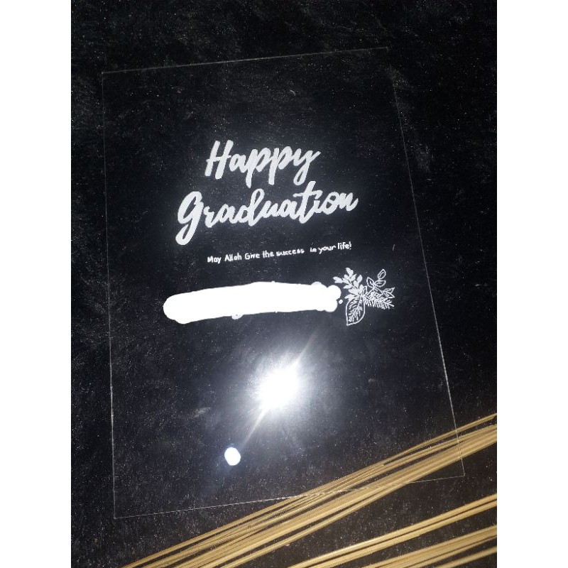 

pajangan akrilik ukuran A4/ hadiah/gift