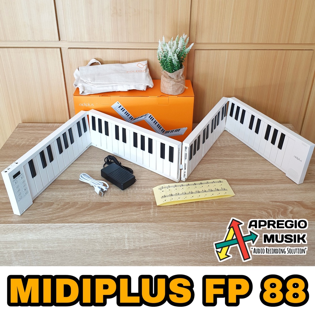 Midiplus FP88 FP 88 Piano Lipat Floding piano Apregio Musik