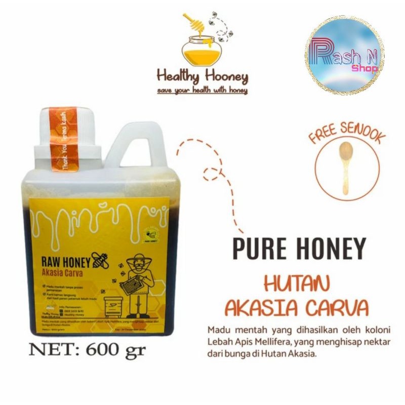 

Madu Kesehatan Madu Hutan Murni Mentah Asli Healthy Honey Akasia Carva Alami 600 gram