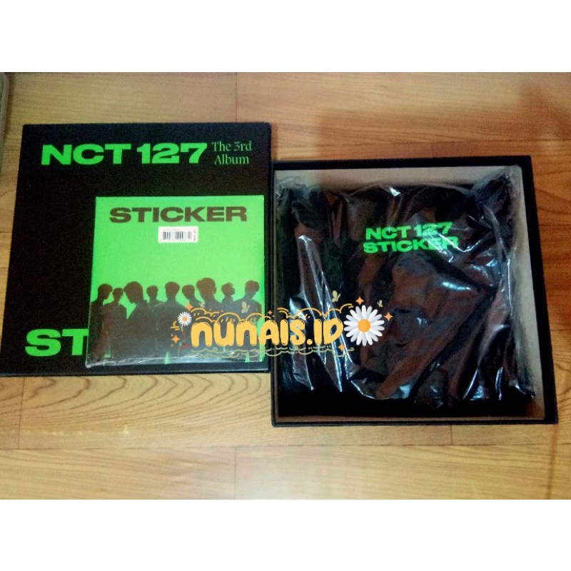 [SHARING] NCT 127 STICKER DELUXE BOX T-SHIRT SIZE L