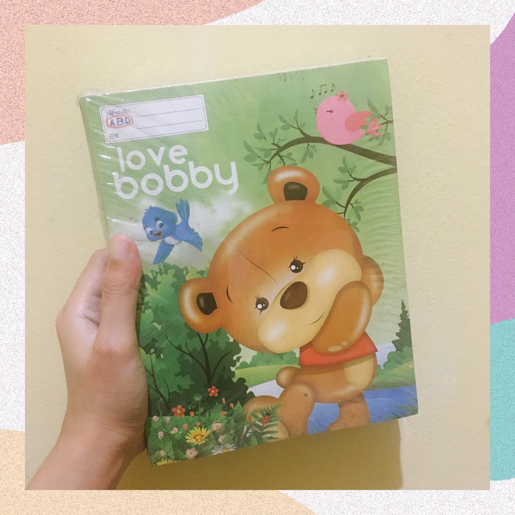 

[ PACK ] Buku Tulis Anak ABD 58 lbr