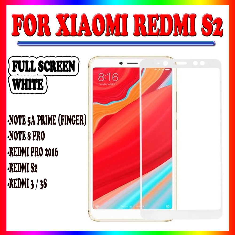 TEMPER GLASS XIAOMI REDMI NOTE 5A PRIME XIAOMI REDMI NOTE 8 PRO REDMI NOTE 9 REDMI NOTE 9 PRO XIAOMI REDMI PRO 2018 XIAOMI REDMI S2 XIAOMI REDMI 3 / XIAOMI REDMI 3S ANTI GORES KACA TEMPER GLASS