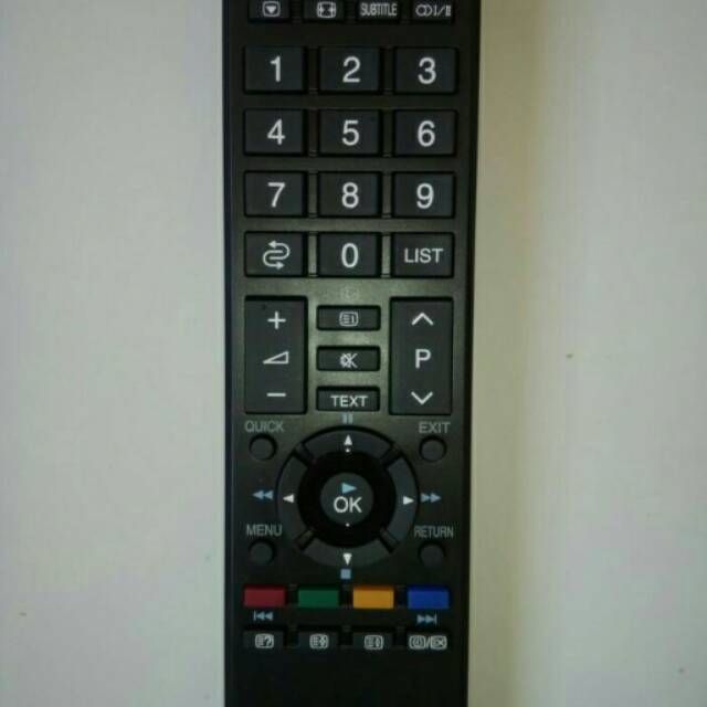 Remote LED TV TOSHIBA  untuk semua tipe toshiba