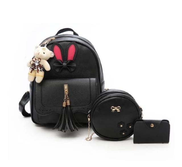 TASMURAH30_ FUNNYCAY Backpack fashion korea Pita Kuping Terfavorit