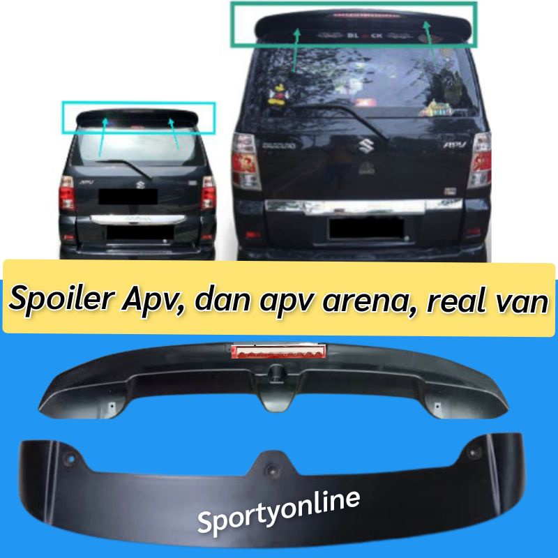 Spoiler suzuki apv 2005-2021