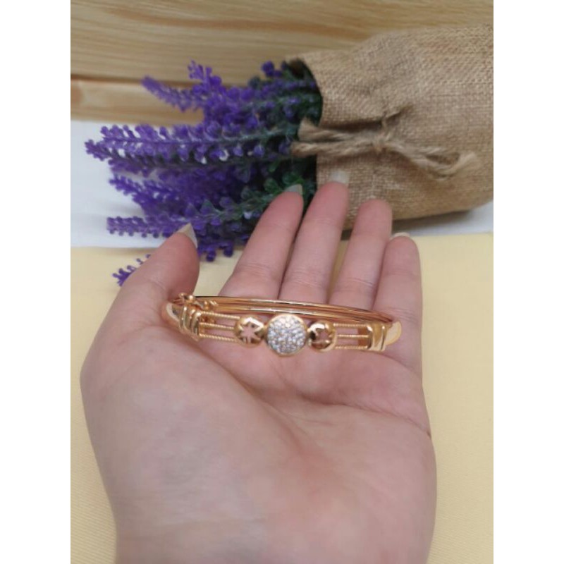 Gelang xuping / bangle xuping murah import / gelang wanita microdiamond xuping