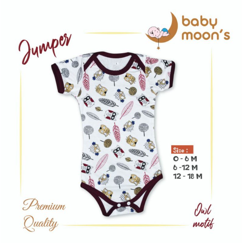 Jumper moons/baju bayi/bayi baru lahir/jumper new born