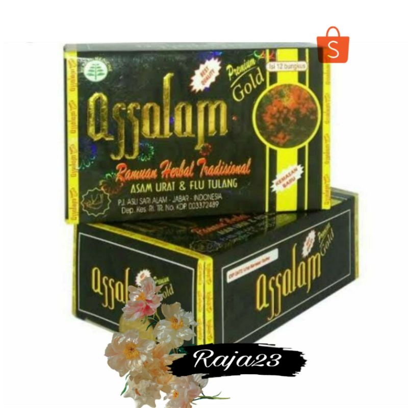 Assalam Premium Gold Obat Asam Urat