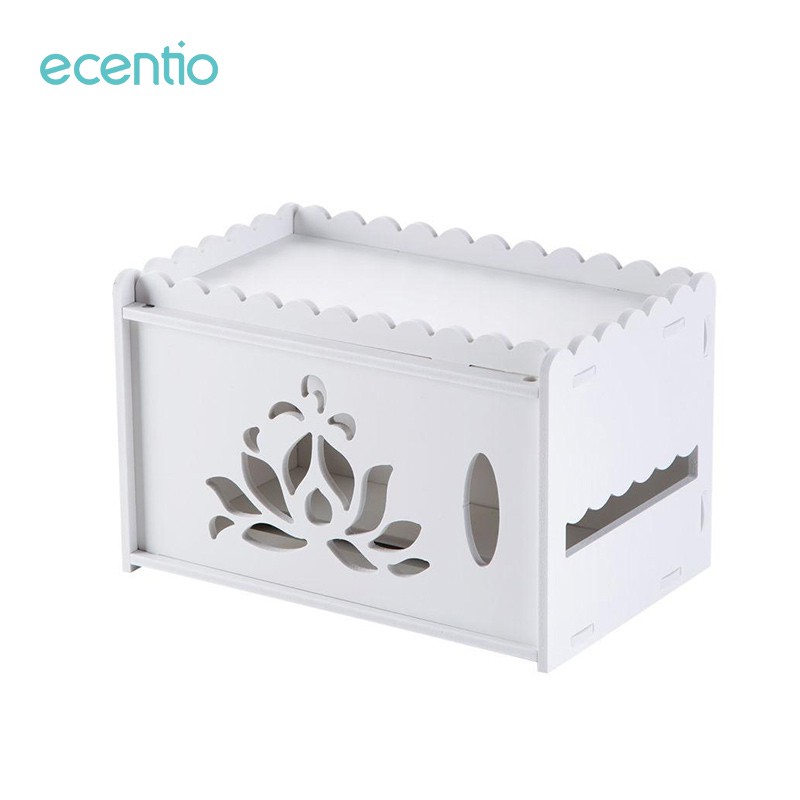 

Ecentio Kotak Tisu Pola Bunga PVC Tissue box