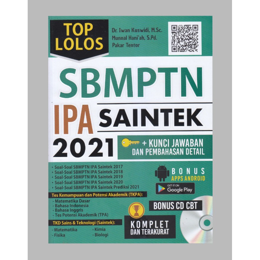 Buku Top Lolos Sbmptn Ipa Saintek 2021 Shopee Indonesia