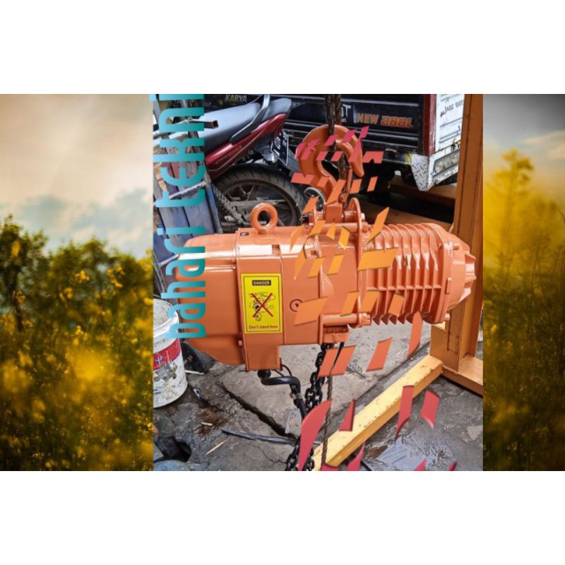 Electric chain hoist 3 ton x 6 meter weka