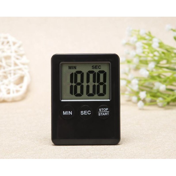 Yoiheng Mini Timer Digital Dapur - 704AAB - Black