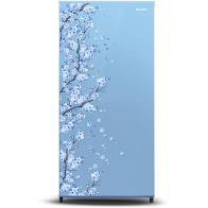 SHARP Kulkas 1 Pintu 166 Liter SJ-N182D SJN 182D SB Sakura Kirei