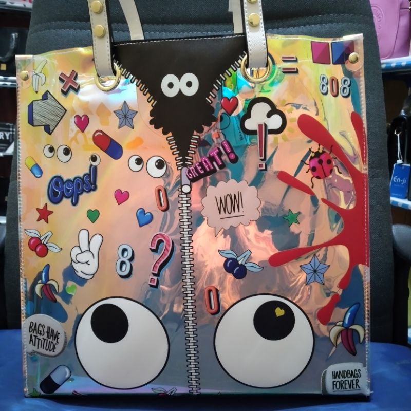 HUER HOLOGRAM TOTE K MIRAHE