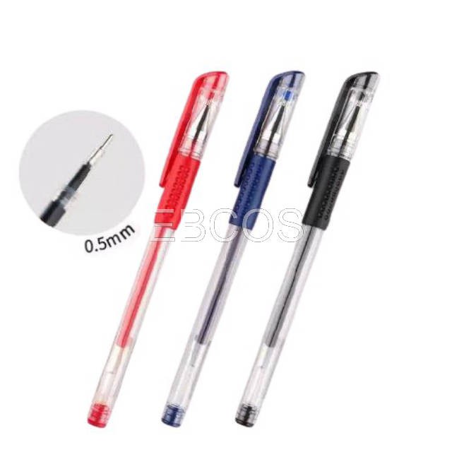 PENA GEL 0.5 mm / ALAT TULIS PERLENGKAPAN RUMAH / PULPEN CAIR