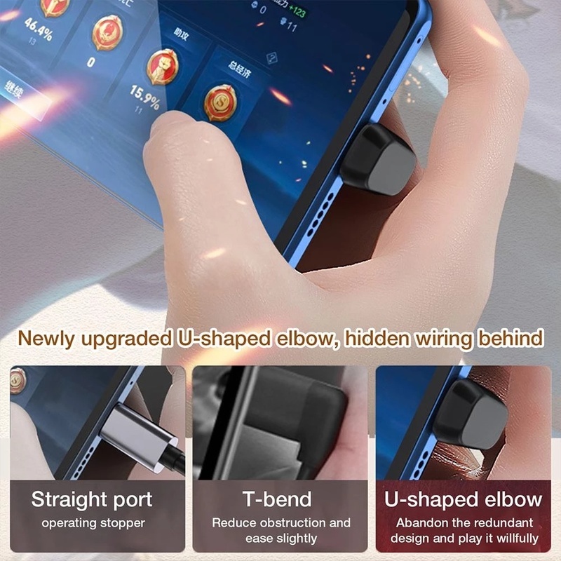 Adapter Konverter USB Tipe C 5A 100W Male Ke Female 8K @ 60Hz Fast Charging Untuk SmartPhone / Laptop