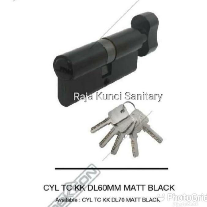 

Cylinder Engkol Dekson - Cyl Tc Kk Dl 70 Mm Matt Black/Hitam/Knob