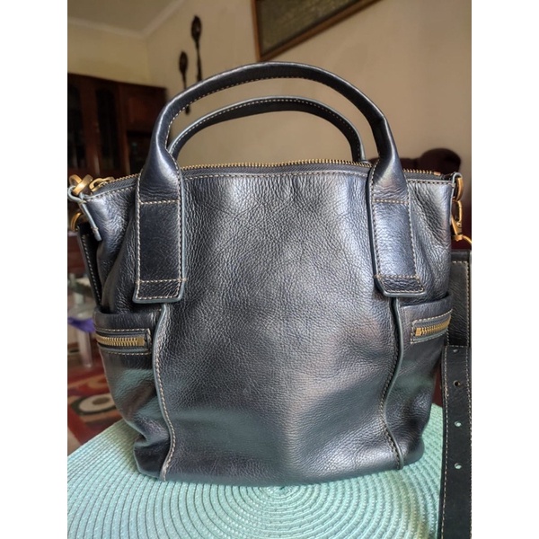 Tas Fossil Emerson M hitam