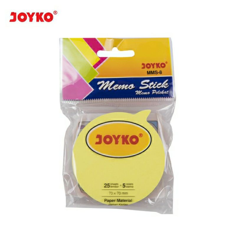 

JOYKO MMS-8 memo stick pelekat motif pesan