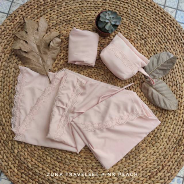 Mukena zuna | mukena mini | mukena travelling | mukena 2in1 | mukena polos | mukena travelset | muke