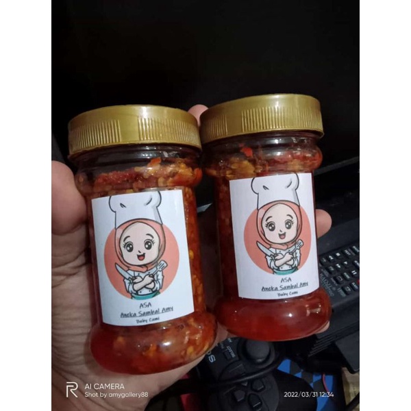 

ASA aneka sambal amy(sambal baby cumi)