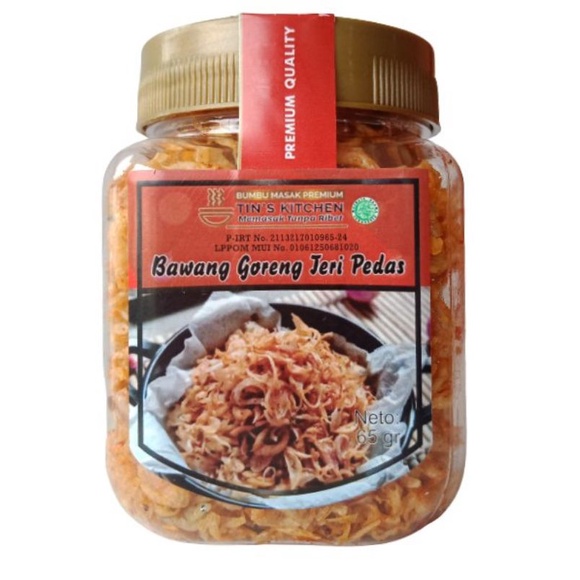 

BAWANG GORENG TERI TIN'S KITCHEN / BAWANG GORENG TERI PEDAS / BAWANG GORENG TERI ORIGINAL