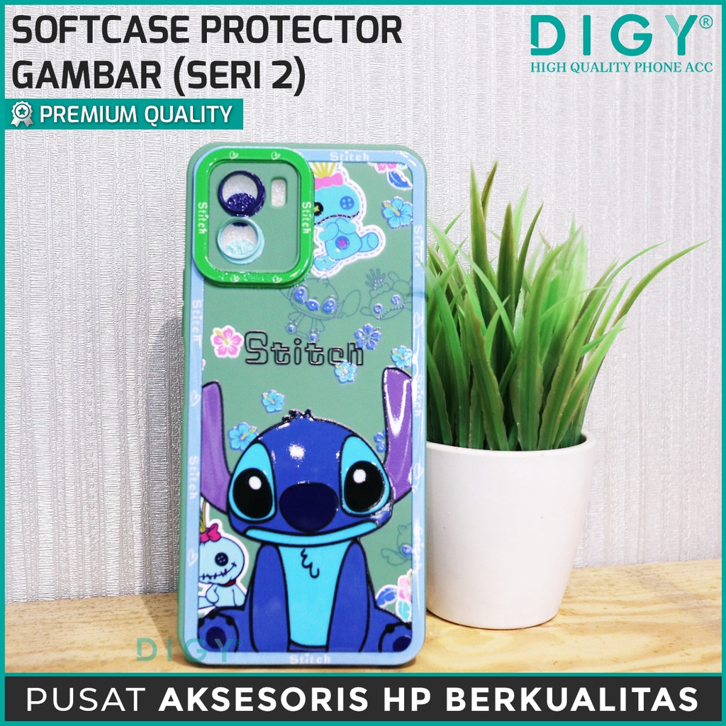 Softcase Protector Gambar SAMSUNG A23 4G  A54 5G A13  A03  A12  (Ada pelindung kamera)