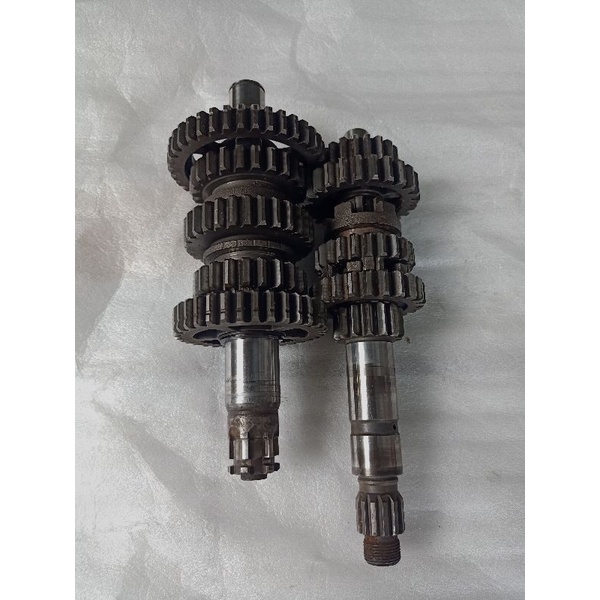 gigi rasio gigi susun gigi transmisi yamaha byson original