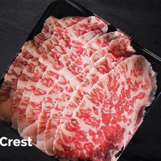 Beef Slice Wagyu Chuck Crest 500gr