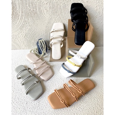 DUSHI Malva flat - Sandal wanita teplek