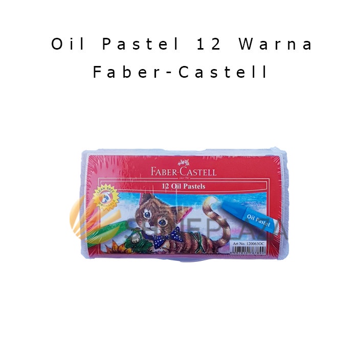 

PASTEL-DRY-OIL- CRAYON FABER CASTELL 12 WARNA - OIL PASTELS FABER-CASTELL 12 COLOR -OIL-DRY-PASTEL.