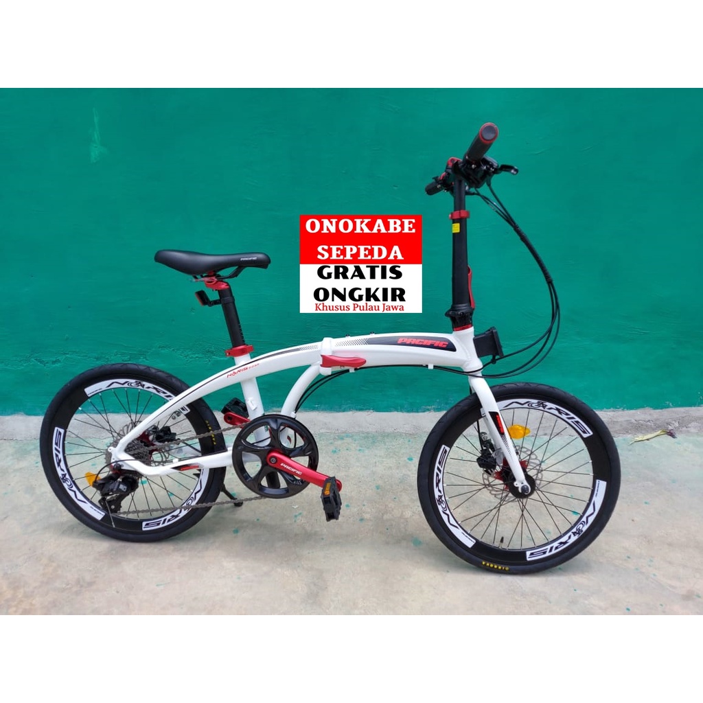 SEPEDA LIPAT 20 PACIFIC NORIS 2.2 SR 9SP ALLOY HYDRAULIC