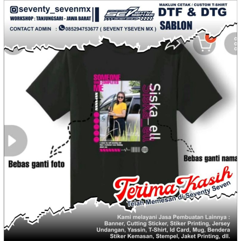 KAOS SATUAN DTF EXPRES
