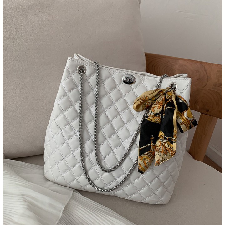 JK 789 1KG MUAT 3PCS TAS TOTE BAG WANITA SYAL FASHION IMPORT