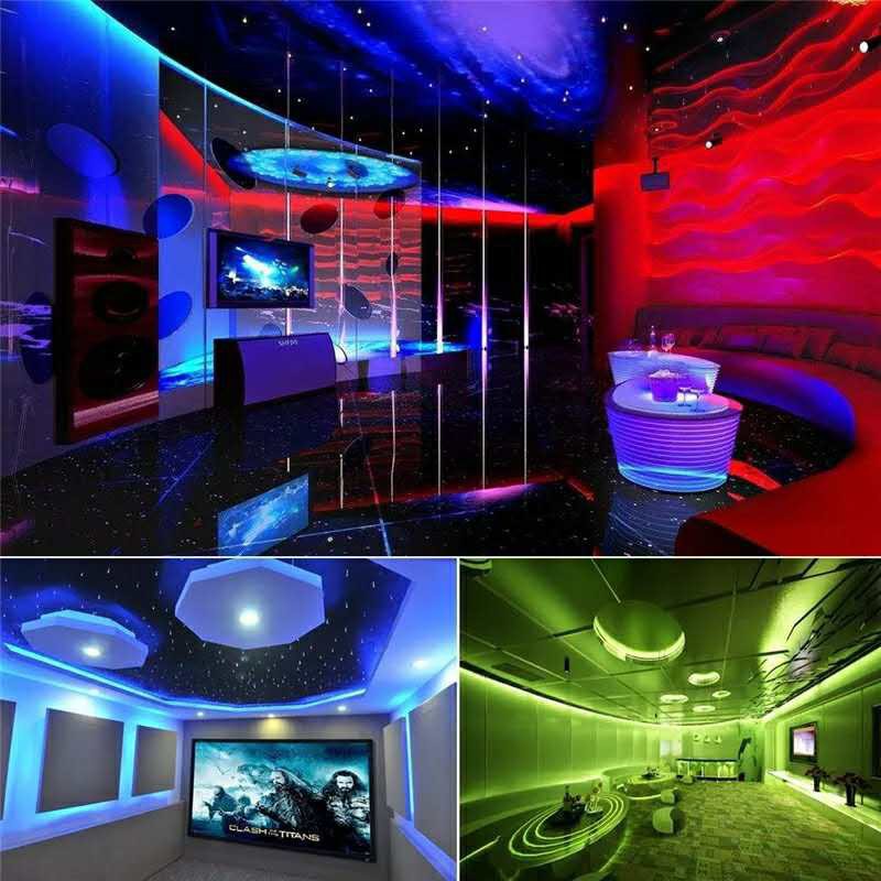 Grab Medan PAKET 5 METER LED STRIP 3528 RGB DC 12V / LED STRIP 2835 RGB 5M DC 12V