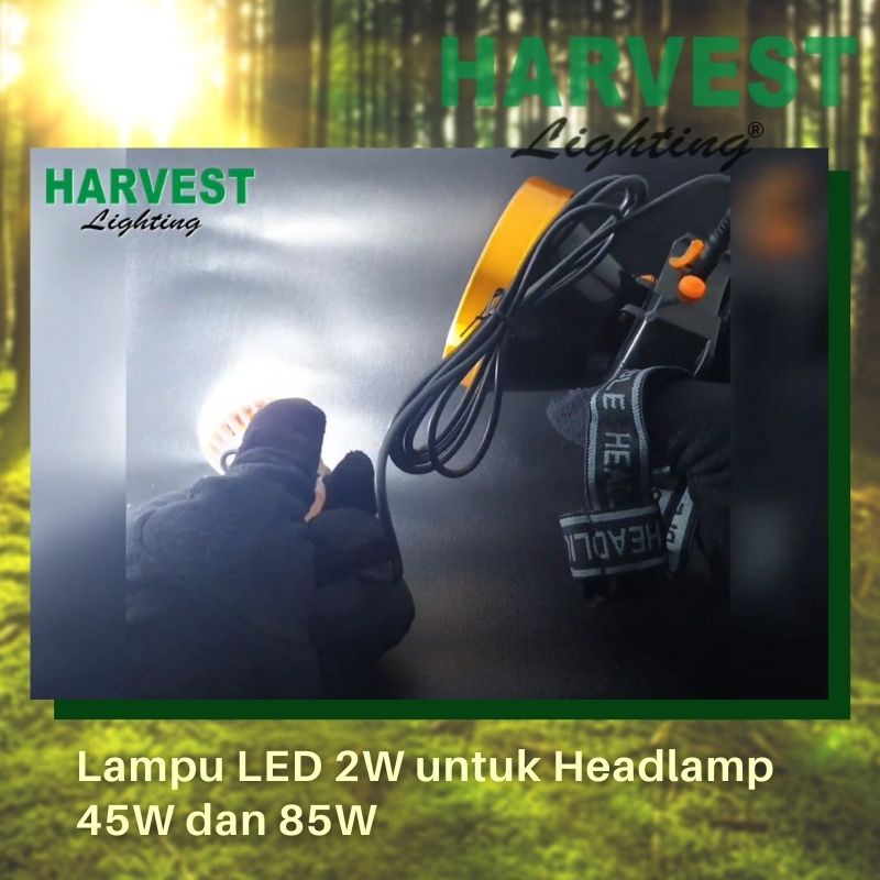 AKSESORIS SPARE PART ACCESORIES SPAREPARTS SENTER FLASHLIGHT HEADLAMP SENTER KEPALA  LED HARVEST LIGHTING