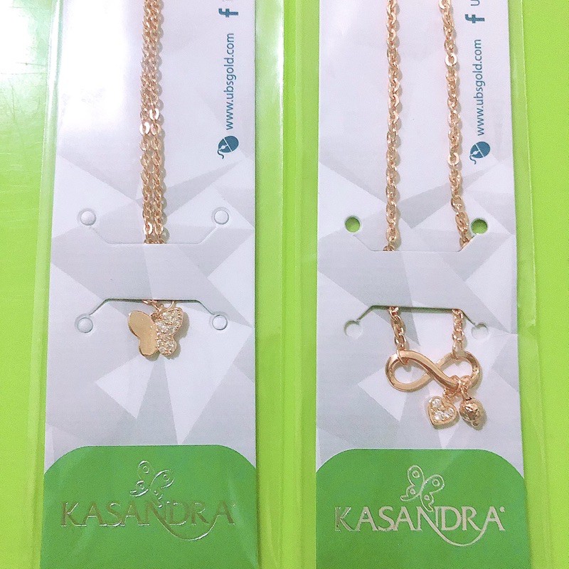 Kalung UBS: Kupu dan Infinity