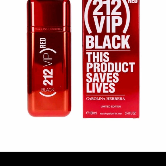 212 VIP BLACK RED EDP ORIGINAL / PARFUM PRIA CAROLINA HERRERA / EAU DE