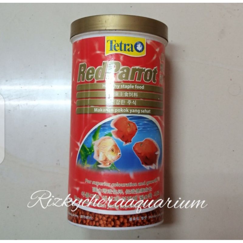 

makanan ikan Tetra Red Parrot 320gram berkualitas