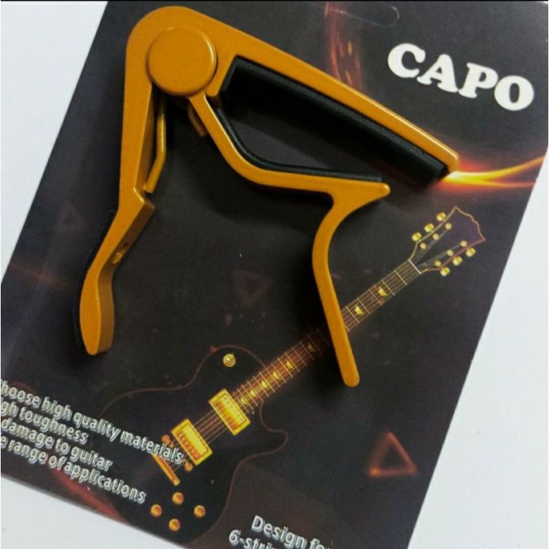 Capo gitar /ukulele / penjepit senar / penjepit gitar aluminum alloy