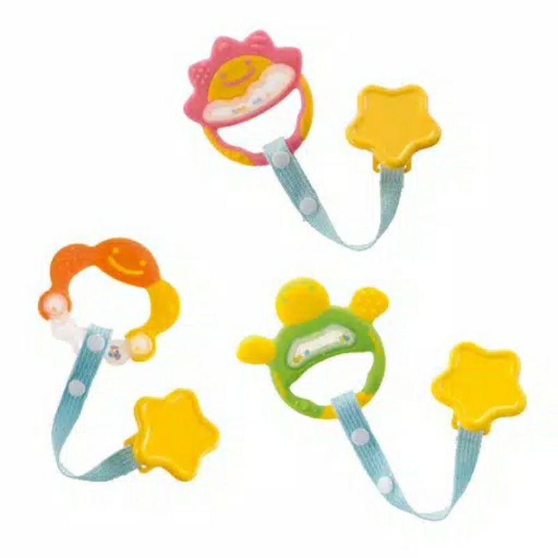Richell Teether with Holder Gigitan Bayi