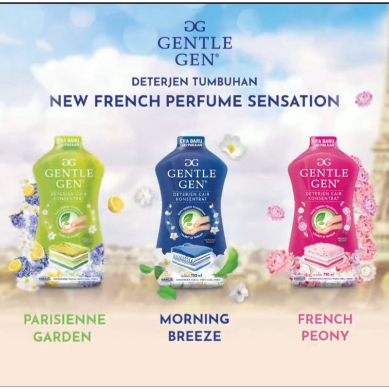 GENTLE GEN DETERJEN CAIR KONSENTRAT 750ml