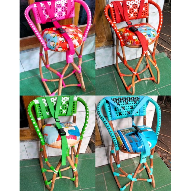 Boncengan 10 PCS Kursi anak motor Matic Full Sabuk/ Dudukan kursi bayi motor matic/ Jok Motor Matic