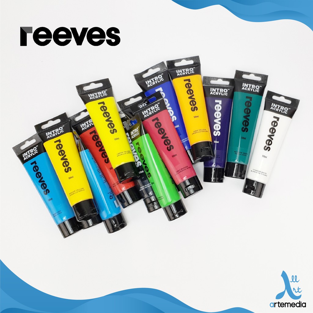 

RK Reeves Acrylic Intro 100ml Acrylic Paint Color Cat Akrilik