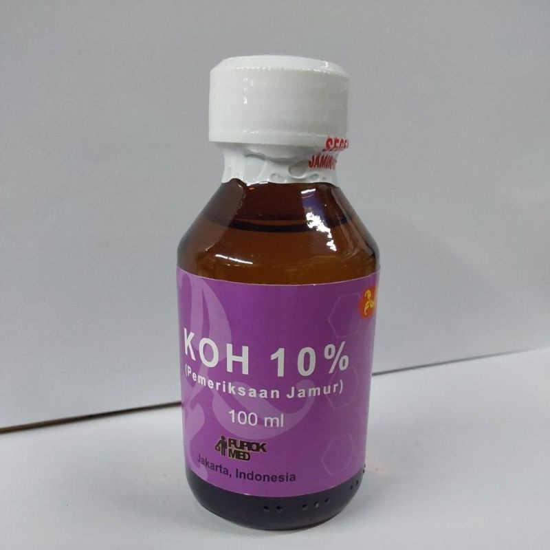 KOH 10% 100ml Pupick med